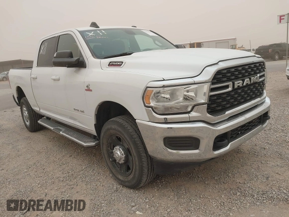2022 Ram 2500 Big Horn with VIN 3C6UR5DL1NG235817, listed as a IAAI auction lot 41816835 with 44,895 mi miles. Bid and sale history available at carsss.com. Image 1.