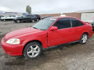1999 Honda Civic EX with VIN 1HGEJ8144XL058125, listed as a Copart auction lot 49350935 with 254,729 mi miles and Clean Title. Bid and sale history available at carsss.com. Image 1.