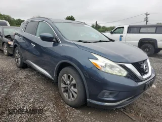2016 Nissan Murano S z VIN 5N1AZ2MH4GN117191, wystawiony jako Copart lot #61416205 z przebiegiem 123 083 mil mil oraz Czysty tytuł • Clean title. Historia ofert i sprzedaży dostępna na DreamBid. Obrazek 4.