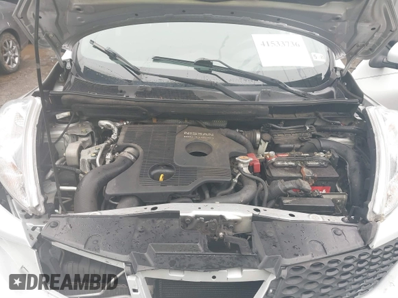 2014 Nissan Juke S with VIN JN8AF5MR6ET354169, listed as a IAAI auction lot 41533736 with 1 mi miles. Bid and sale history available at carsss.com. Image 10.