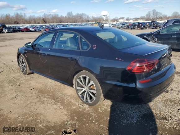 2018 Volkswagen Passat V6 GT with VIN 1VWJM7A3XJC036530, listed as a Copart auction lot 45624325 with 77,355 mi miles and Salvage Title. Bid and sale history available at carsss.com. Image 2.