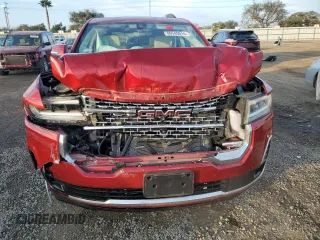 2022 GMC Acadia Denali with VIN 1GKKNPLS7NZ160142, listed as a Copart auction lot 86545014 with 25,424 mi miles and Salvage Title. Bid and sale history available at carsss.com. Image 5.
