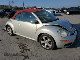 2009 Volkswagen Beetle Blush with VIN 3VWSG31Y49M411919, listed as a Copart auction lot 77814874 with 131,399 mi miles and Salvage title. Bid and sale history available at DreamBid. Image 4.