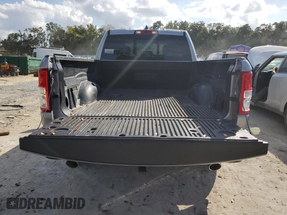 2020 Ram 1500 Big Horn with VIN 1C6RREBT9LN121495, listed as a Copart auction lot 79630484 with 66,280 mi miles and Salvage Title. Bid and sale history available at carsss.com. Image 6.