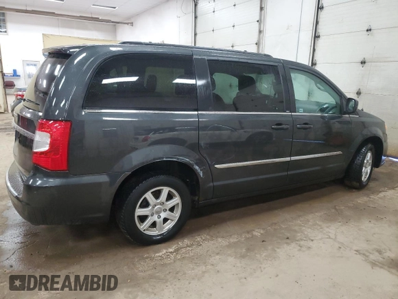 2012 Chrysler Town & Country Touring with VIN 2C4RC1BG1CR212916, listed as a Copart auction lot 52609625 with 87,208 mi miles and Clean Title. Bid and sale history available at carsss.com. Image 3.