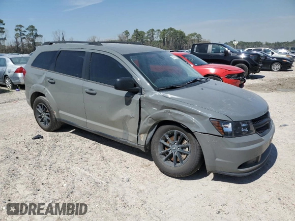 2020 Dodge Journey SE Value with VIN 3C4PDCAB8LT275871, listed as a Copart auction lot 48212735 with 82,741 mi miles and Salvage Title. Bid and sale history available at carsss.com. Image 4.