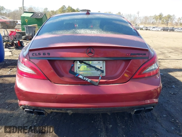 2014 Mercedes-Benz CLS 63 S AMG with VIN WDDLJ7GB2EA119248, listed as a IAAI auction lot 41564487 with 110,177 mi miles and . Bid and sale history available at DreamBid. Image 16.