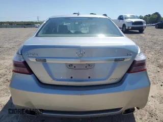 2010 Acura RL Technology with VIN JH4KB2F61AC001845, listed as a Copart auction lot 52549445 with 150,435 mi miles and Salvage Title. Bid and sale history available at DreamBid. Image 6.