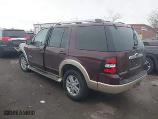 2007 Ford Explorer Eddie Bauer with VIN 1FMEU74E77UB09577, listed as a IAAI auction lot 41673237 with 193,097 mi miles. Bid and sale history available at carsss.com. Image 3.