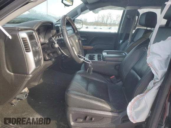 2014 Chevrolet Silverado 1500 LTZ with VIN 1GCVKSEC1EZ156081, listed as a Copart auction lot 41831735 with 107,961 mi miles and Salvage Title. Bid and sale history available at DreamBid. Image 7.