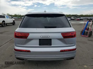 2017 Audi Q7 Premium with VIN WA1AAAF71HD043871, listed as a Copart auction lot 56669065 with 83,187 mi miles and Salvage title. Bid and sale history available at DreamBid. Image 6.