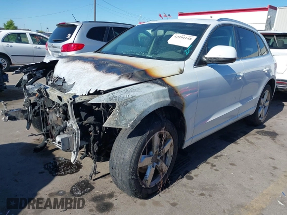 2012 Audi Q5 Premium Plus with VIN WA1LFAFP6CA034524, listed as a IAAI auction lot 42391148 with Not provided miles and . Bid and sale history available at DreamBid. Image 2.