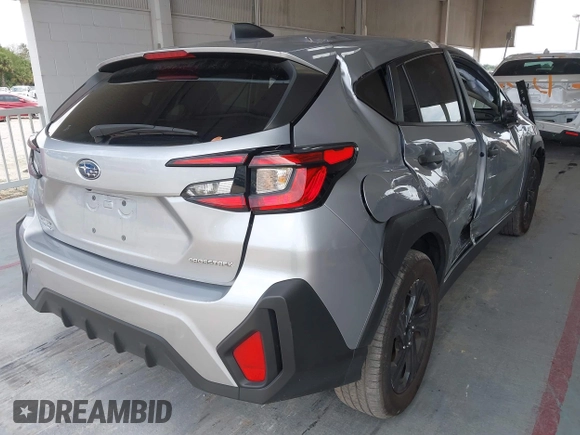 2024 Subaru Crosstrek with VIN JF2GUABC9R8307022, listed as a IAAI auction lot 42373028 with 27,040 mi miles and . Bid and sale history available at DreamBid. Image 4.