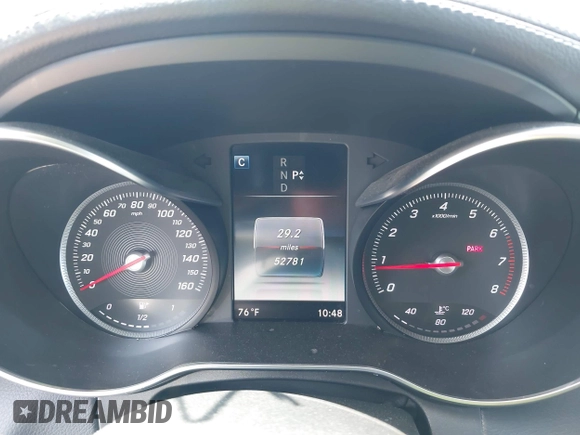 2016 Mercedes-Benz C 300 with VIN 55SWF4JB7GU172309, listed as a IAAI auction lot 42471452 with 52,781 mi miles and . Bid and sale history available at DreamBid. Image 7.