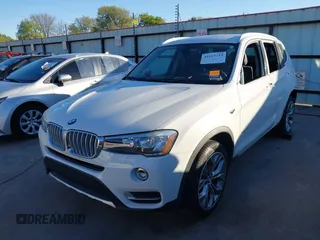 2017 BMW X3 xDrive28i z VIN 5UXWX9C50H0T08829, wystawiony jako IAAI lot #41815714 z przebiegiem 79 120 mil mil oraz . Historia ofert i sprzedaży dostępna na DreamBid. Obrazek 2.