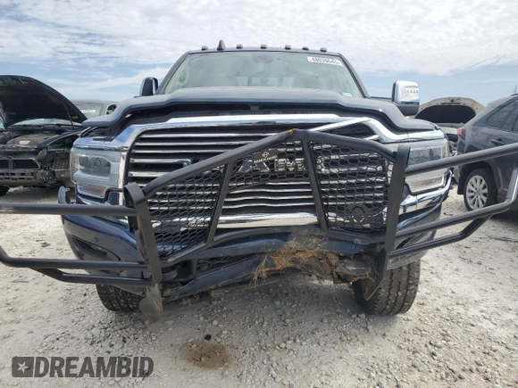 2023 Ram 2500 Laramie with VIN 3C6UR5FL6PG517239, listed as a Copart auction lot 48039645 with 18,761 mi miles and Salvage Title. Bid and sale history available at carsss.com. Image 5.