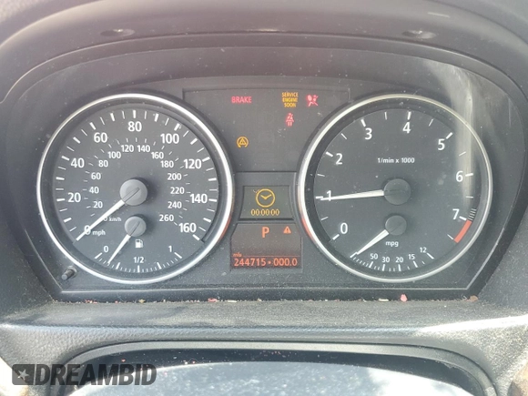 2006 BMW 3 Series 325i with VIN WBAVB13536PT16096, listed as a Copart auction lot 61558745 with 205,581 mi miles and Salvage title. Bid and sale history available at DreamBid. Image 9.