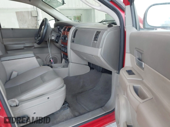 2005 Dodge Durango SLT with VIN 1D8HD48N85F607476, listed as a IAAI auction lot 42570504 with 211,840 mi miles and . Bid and sale history available at DreamBid. Image 5.