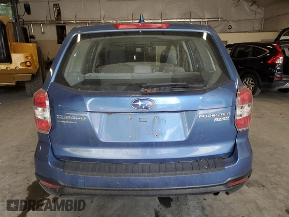 2016 Subaru Forester 2.5i with VIN JF2SJAAC7GG427084, listed as a Copart auction lot 61844725 with 138,422 mi miles and Salvage title. Bid and sale history available at DreamBid. Image 6.