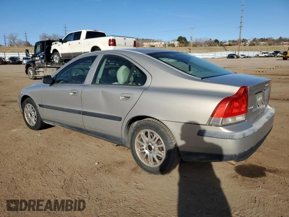 2004 Volvo S60 with VIN YV1RS61T042421282, listed as a Copart auction lot 47800835 with 181,255 mi miles and Clean Title. Bid and sale history available at carsss.com. Image 2.