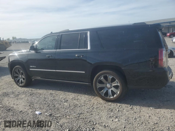 2015 GMC Yukon XL Denali with VIN 1GKS2JKJXFR527843, listed as a Copart auction lot 54159785 with 128,603 mi miles and Clean Title. Bid and sale history available at carsss.com. Image 3.