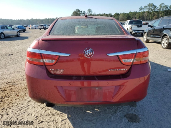 2012 Buick Verano Leather Group with VIN 1G4PS5SK9C4133210, listed as a Copart auction lot 43763135 with 0 mi miles and Salvage Title. Bid and sale history available at carsss.com. Image 6.