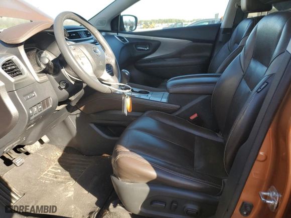 2017 Nissan Murano SV with VIN 5N1AZ2MGXHN119956, listed as a Copart auction lot 46049085 with 159,935 mi miles and Salvage Title. Bid and sale history available at carsss.com. Image 7.