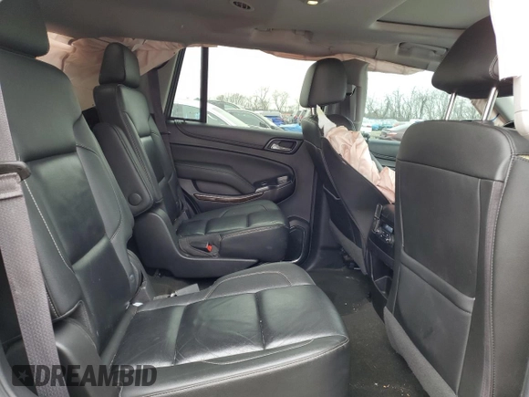2017 Chevrolet Tahoe LT with VIN 1GNSKBKC7HR161997, listed as a Copart auction lot 44857395 with 142,345 mi miles and Salvage Title. Bid and sale history available at DreamBid. Image 11.