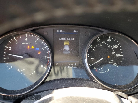 2018 Nissan Rogue SV with VIN KNMAT2MT7JP543883, listed as a Copart auction lot 45995905 with 113,566 mi miles and Salvage Title. Bid and sale history available at carsss.com. Image 9.