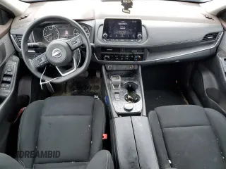 2023 Nissan Rogue S with VIN 5N1BT3AB8PC762983, listed as a Copart auction lot 64317934 with 34,652 mi miles and Salvage title. Bid and sale history available at DreamBid. Image 8.