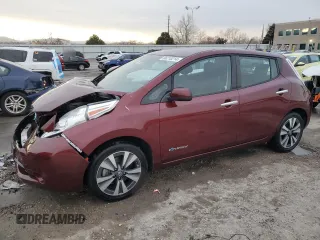 2017 Nissan LEAF S with VIN 1N4BZ0CP7HC309178, listed as a Copart auction lot 86210214 with 69,397 mi miles and Salvage Title. Bid and sale history available at carsss.com. Image 1.