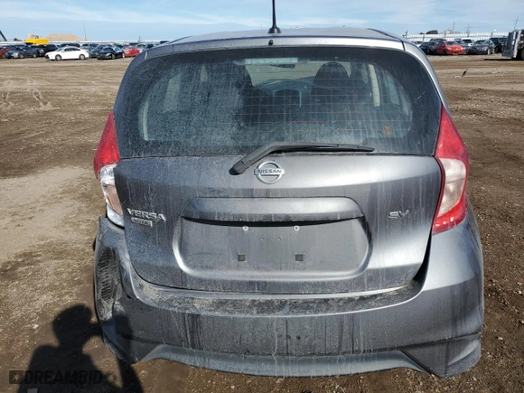 2017 Nissan Versa Note SV with VIN 3N1CE2CP1HL360141, listed as a Copart auction lot 46411225 with 76,068 mi miles and Clean Title. Bid and sale history available at carsss.com. Image 6.