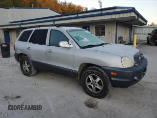 2003 Hyundai Santa Fe LX with VIN KM8SC73E63U536654, listed as a Copart auction lot 76224694 with 191,977 mi miles and Salvage Title. Bid and sale history available at carsss.com. Image 4.