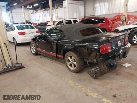 2008 Ford Mustang Deluxe with VIN 1ZVHT84N185144702, listed as a IAAI auction lot 41542731 with 114,156 mi miles and . Bid and sale history available at carsss.com. Image 3.