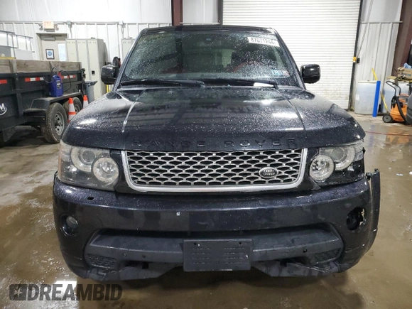 2012 Land Rover Range Rover Sport SC Autobiography with VIN SALSP2E41CA726663, listed as a Copart auction lot 87071244 with 76,848 mi miles and Salvage title. Bid and sale history available at DreamBid. Image 5.