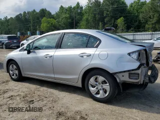 2013 Honda Civic LX z VIN 2HGFB2F56DH541432, wystawiony jako Copart lot #57077625 z przebiegiem 119 189 mil mil oraz Szkoda całkowita • Salvage title. Historia ofert i sprzedaży dostępna na DreamBid. Obrazek 2.