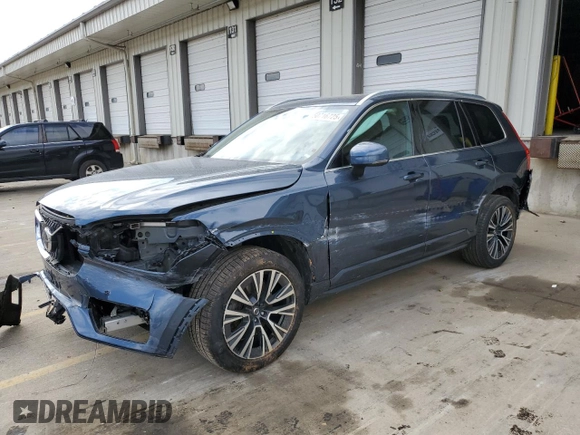 2020 Volvo XC90 Momentum with VIN YV4102PK8L1531384, listed as a Copart auction lot 50716725 with 76,389 mi miles and Salvage Title. Bid and sale history available at carsss.com. Image 1.