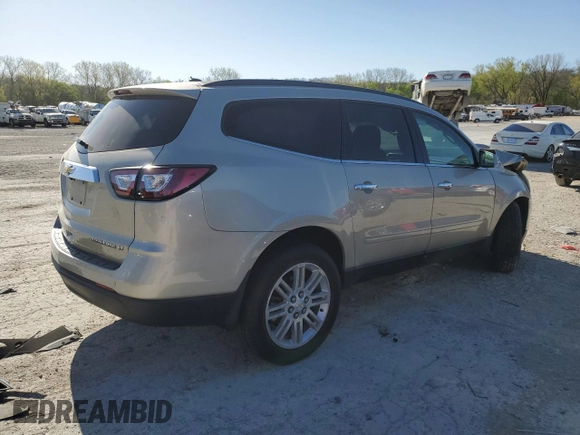 2015 Chevrolet Traverse LT with VIN 1GNKVGKD5FJ336918, listed as a Copart auction lot 53041795 with 119,745 mi miles and Salvage title. Bid and sale history available at DreamBid. Image 3.