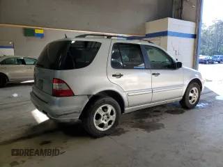 2003 Mercedes-Benz M-Class 3.2L with VIN 4JGAB54E33A383315, listed as a Copart auction lot 44424045 with 265,006 mi miles and Salvage Title. Bid and sale history available at carsss.com. Image 3.