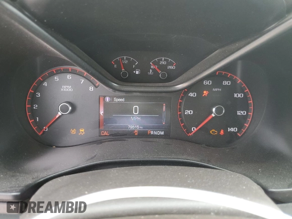 2016 GMC Canyon 4WD SLE with VIN 1GTG6CE37G1118407, listed as a Copart auction lot 71991644 with 79,515 mi miles and Salvage Title. Bid and sale history available at carsss.com. Image 9.