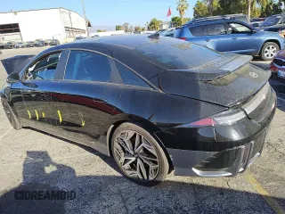2023 Hyundai Ioniq 6 SEL z VIN KMHM34AA5PA046155, wystawiony jako Copart lot #46656865 z przebiegiem Nie podano mil oraz Czysty tytuł • Clean title. Historia ofert i sprzedaży dostępna na DreamBid. Obrazek 2.