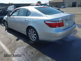 2008 Lexus LS 460 with VIN JTHBL46F185073510, listed as a IAAI auction lot 42347422 with 150,114 mi miles and . Bid and sale history available at DreamBid. Image 3.