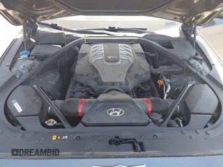 2015 Hyundai Genesis 5.0L with VIN KMHGN4JF4FU024633, listed as a IAAI auction lot 42187544 with 185,178 mi miles. Bid and sale history available at carsss.com. Image 10.
