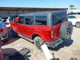 2023 Ford Bronco with VIN 1FMDE5BH6PLB57099, listed as a IAAI auction lot 41627378 with 40,074 mi miles. Bid and sale history available at carsss.com. Image 3.