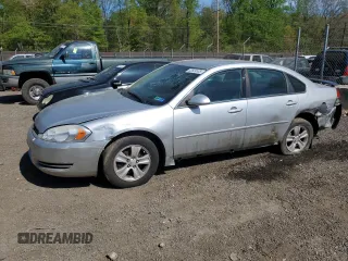 2013 Chevrolet Impala LS with VIN 2G1WF5E36D1233571, listed as a Copart auction lot 53624605 with 173,138 mi miles and Salvage Title. Bid and sale history available at DreamBid. Image 1.
