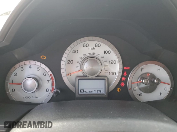 2010 Honda Pilot Touring with VIN 5FNYF3H85AB016713, listed as a Copart auction lot 47478055 with 97,275 mi miles and Salvage Title. Bid and sale history available at DreamBid. Image 9.