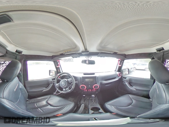 2017 Jeep Wrangler Sahara z VIN 1C4AJWBG8HL547512, wystawiony jako Copart lot #53884095 z przebiegiem 107 260 mil mil oraz Szkoda całkowita • Salvage title. Historia ofert i sprzedaży dostępna na DreamBid. Obrazek 16.