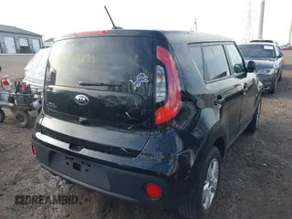 2019 Kia Soul with VIN KNDJN2A22K7685873, listed as a IAAI auction lot 41947273 with 58,560 mi miles and . Bid and sale history available at DreamBid. Image 4.