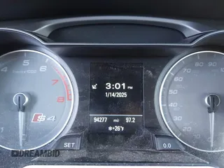 2015 Audi S4 Premium Plus with VIN WAUDGAFL7FA066078, listed as a IAAI auction lot 41287745 with 94,277 mi miles. Bid and sale history available at carsss.com. Image 7.