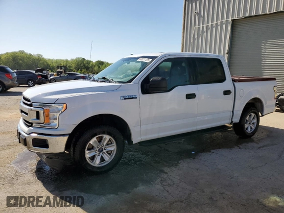 2018 Ford F-150 XL with VIN 1FTEW1C53JKF43575, listed as a Copart auction lot 53321125 with 79,707 mi miles and Salvage title. Bid and sale history available at DreamBid. Image 1.